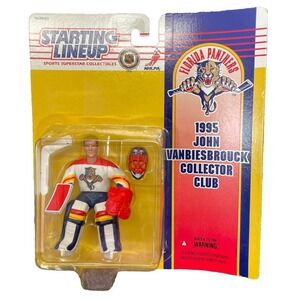 John Vanbiesbrouck Panthers Starting Lineup 1995 Collector Club Edition Figure
